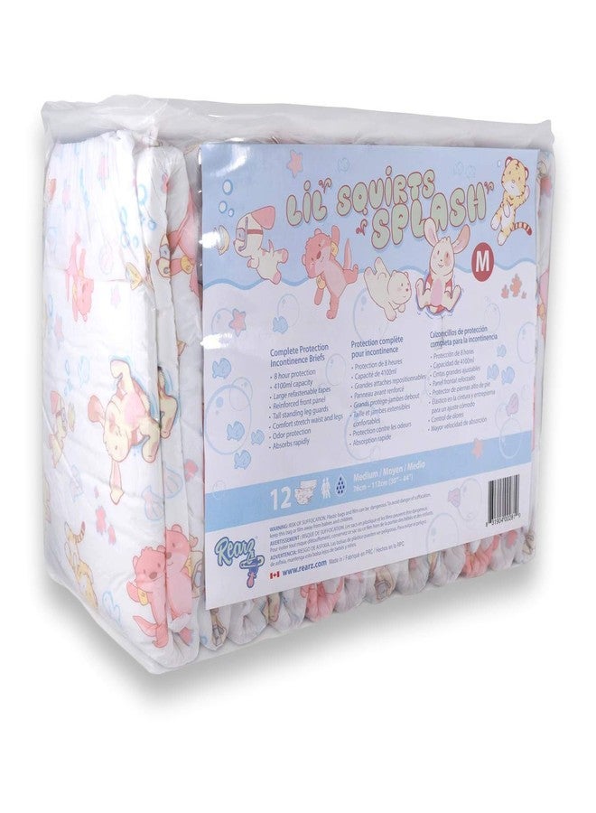 Rearz - Lil' Squirts Splash - Adult Printed Diapers (16 Pack) (Medium) - Image 2